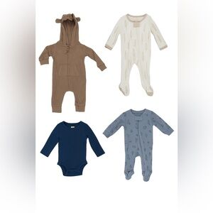 4 Pack-Newborn Onesie Set